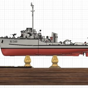 Mine Warfare Vessel MSC ΝΑΡΚΑΛΙΕΥΤΙΚΟ 1/350 - Image 13