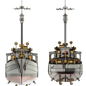 ΒΑΣΙΛΕΥΣ ΓΕΩΡΓΙΟΣ   II (P 17)    1943-1963   PC-462 Class Submarine Chaser   1/144 - Image 12