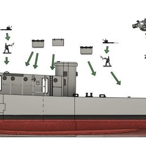 ΒΑΣΙΛΕΥΣ ΓΕΩΡΓΙΟΣ   II (P 17)    1943-1963   PC-462 Class Submarine Chaser   1/144 - Image 10