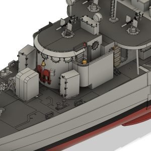 ΒΑΣΙΛΕΥΣ ΓΕΩΡΓΙΟΣ   II (P 17)    1943-1963   PC-462 Class Submarine Chaser   1/144 - Image 20