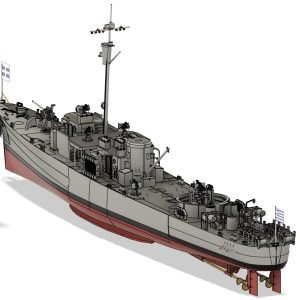 ΒΑΣΙΛΕΥΣ ΓΕΩΡΓΙΟΣ   II (P 17)    1943-1963   PC-462 Class Submarine Chaser   1/144 - Image 19