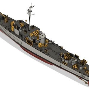 ΒΑΣΙΛΕΥΣ ΓΕΩΡΓΙΟΣ   II (P 17)    1943-1963   PC-462 Class Submarine Chaser   1/144 - Image 18