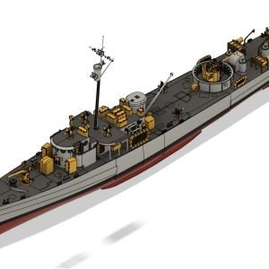 ΒΑΣΙΛΕΥΣ ΓΕΩΡΓΙΟΣ   II (P 17)    1943-1963   PC-462 Class Submarine Chaser   1/144 - Image 14