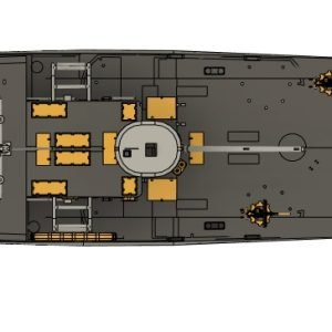 ΒΑΣΙΛΕΥΣ ΓΕΩΡΓΙΟΣ   II (P 17)    1943-1963   PC-462 Class Submarine Chaser   1/144 - Image 13