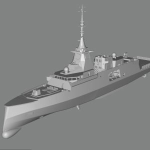 BELHARRA  FDI   (defence and intervention frigate ) 1/350 - Image 17