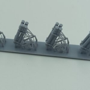 Harpoon Missile Launching System 1/350 12 pieces