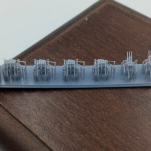 Type 96 25 mm ATAA gun  1/350 12 pieces