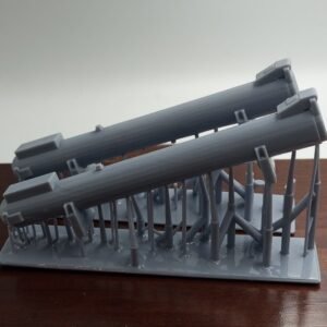 Torpedo tube 21 inch 1/200  (2 pieces) - Image 1