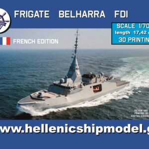 BELHARRA FDI FRENCH EDITION (defence and intervention frigate ) 1/700