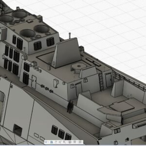 BELHARRA  FDI   (defence and intervention frigate ) 1/350 - Image 4