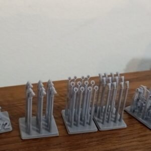 voice tubes 1/72 -  20 pieces ++