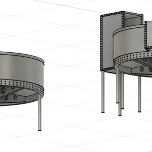 2pdr Gun platform set 2  1/72 scale (without 2pdr gun) - Image 3