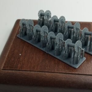 ROPE REEL  1/72 scale 10 pieces small - Image 1