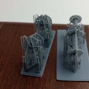 ROPE REEL  1/72 scale 10 pieces (with brake) - Image 3
