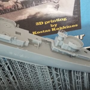 Fletcher-class destroyer  Α/Τ ΒΕΛΟΣ-16. Α/Τ ΑΣΠΙΣ-06. Α/Τ ΛΟΓΧΗ-56  1/1250 - Image 3