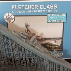 Fletcher-class destroyer  Α/Τ ΒΕΛΟΣ-16. Α/Τ ΑΣΠΙΣ-06. Α/Τ ΛΟΓΧΗ-56  1/1250 - Image 5