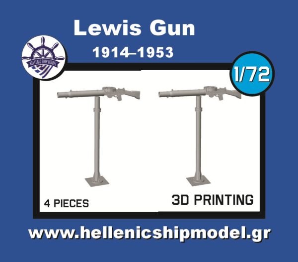 LEWIS GUN SINGLE 1-72