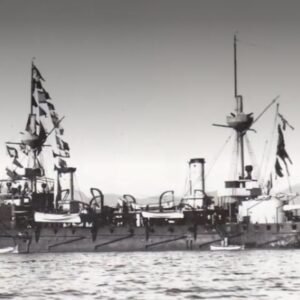 θΩΡΗΚΤΟ ΥΔΡΑ 1886-1929  ironclad scale 1/350 - Image 4